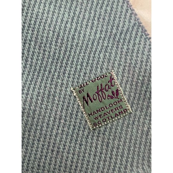 Vintage Wool Scarf by Moffat Weavers Scotland NWOT - Picture 2 of 5